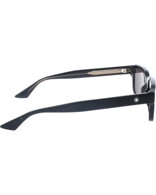 Montblanc Stylische uv-schutz sonnenbrille in Blue für Herren