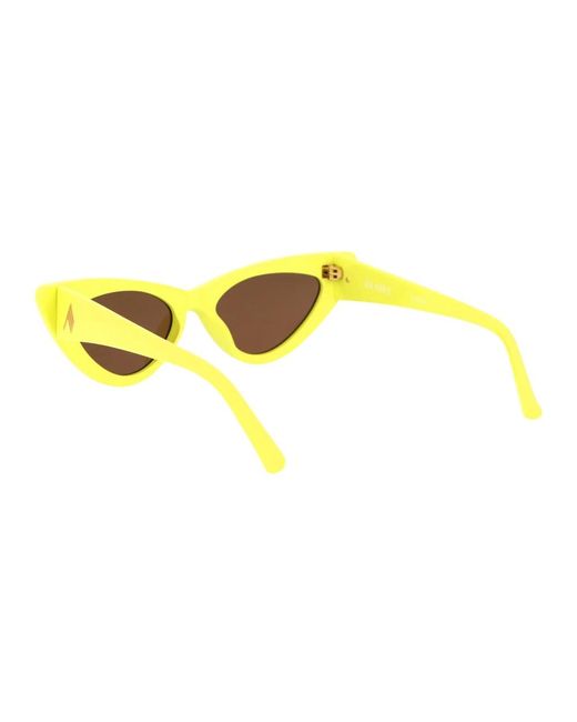 The Attico Yellow Dora sonnenbrille