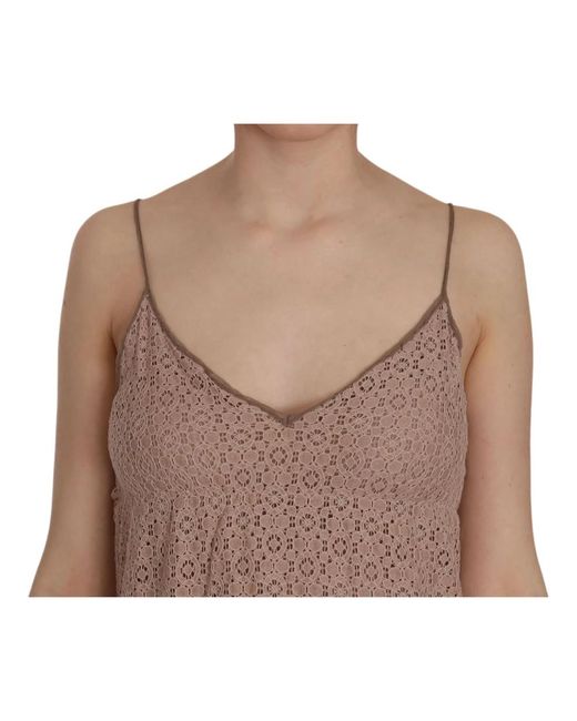Pink Memories Brown Short Dresses