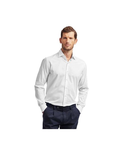 Ballantyne White Formal Shirts for men