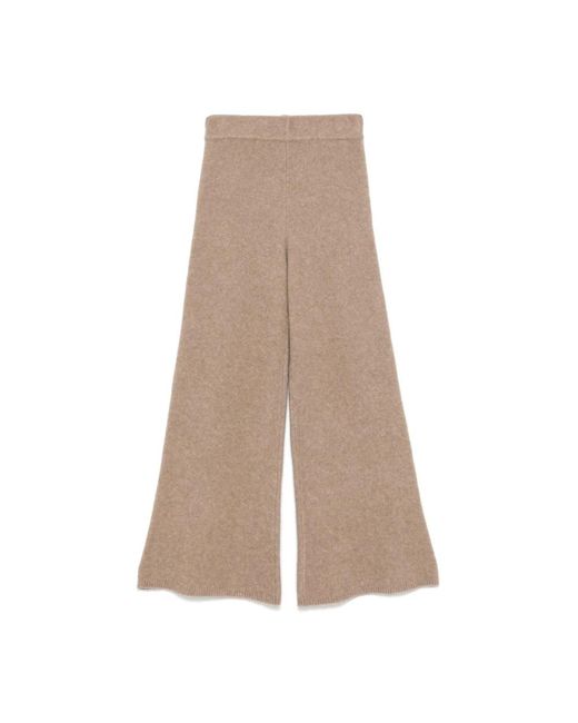Lisa Yang Natural Wide Trousers