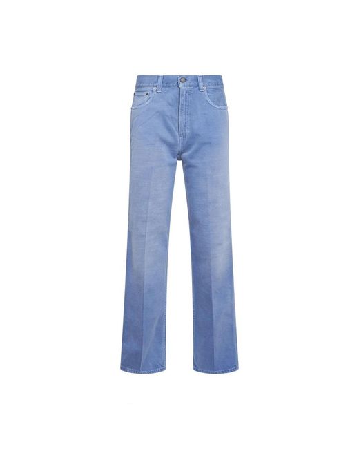 Haikure Blue Wide Jeans