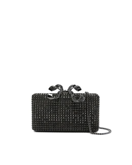 Self-Portrait Clutches in het Black