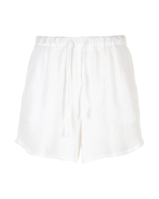 Hartford White Short Shorts