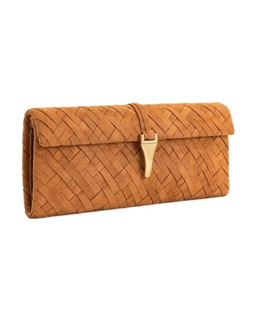 JW PEI Brown Clutches