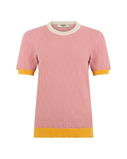 Fendi Pink Strickware