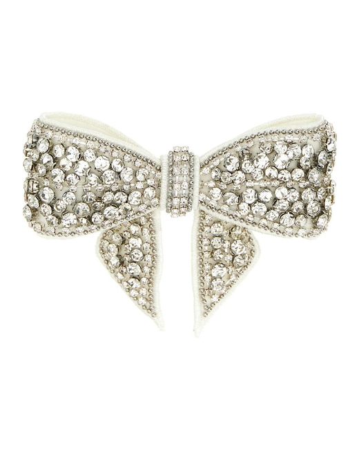Self-Portrait Metallic Bowties