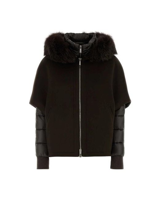 Down Jackets Moorer en coloris Black