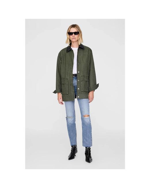 Anine Bing Green Light Jackets