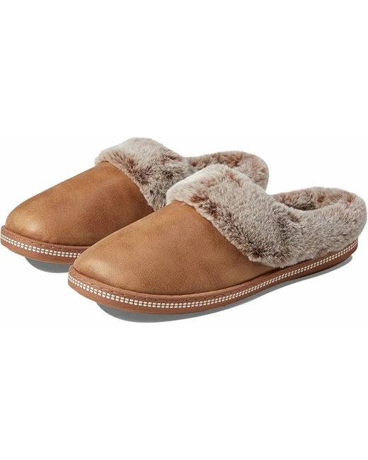 Skechers Gezellige Pantoffels Voor Thuis in het Brown