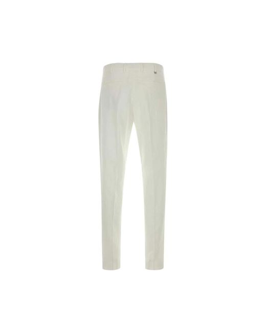 PT Torino Gray Slim-Fit Trousers for men