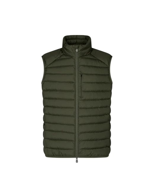 Save The Duck Vests in het Green voor heren