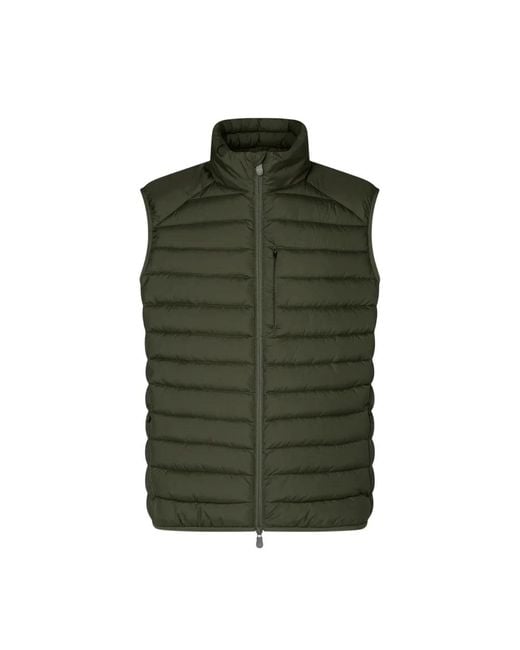 Save The Duck Green Waistcoats for men
