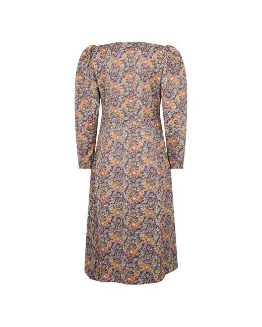 Philosophy Di Lorenzo Serafini Brown Midi Dresses