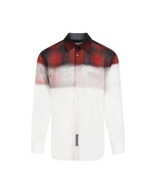 Maison Margiela Red Casual Shirts for men