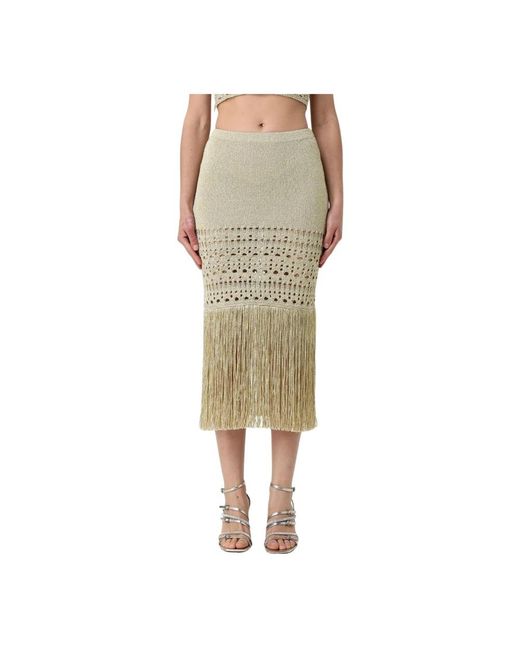 SIMONA CORSELLINI Midi Skirts in het Green