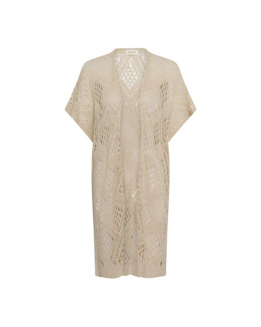Cream Cardigans in het Natural