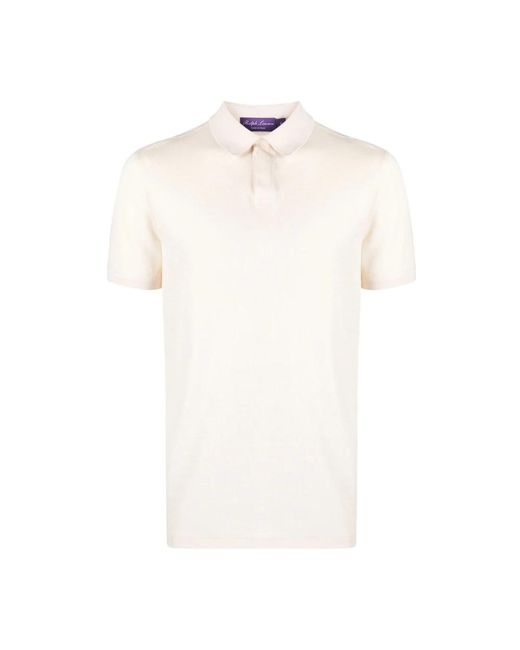 Ralph Lauren White Polo Shirts for men