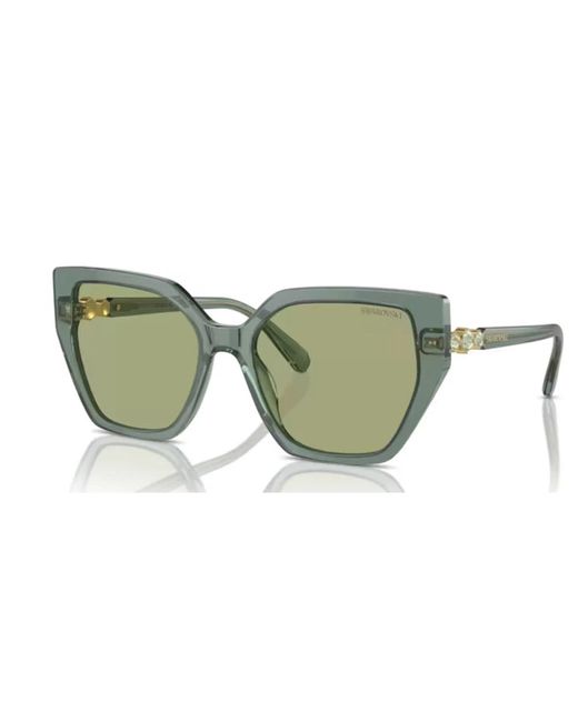Swarovski Green Grüne sonnenbrille,schwarze/dunkelgraue sonnenbrille