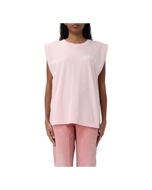 Pinko Pink Sleeveless Tops