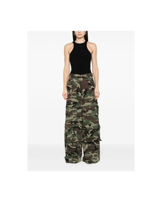 Vetements Black Sleeveless Tops