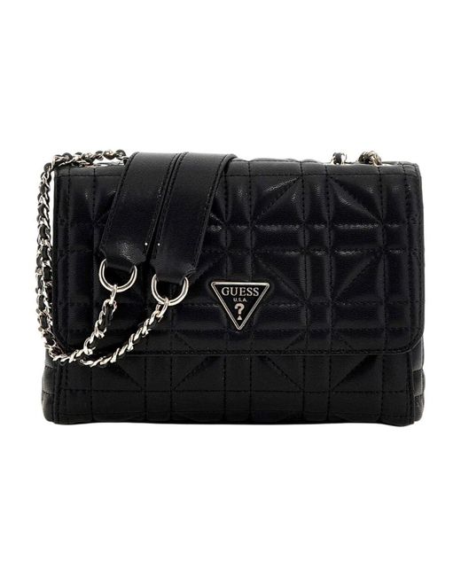 Guess Black Shoulder Bags