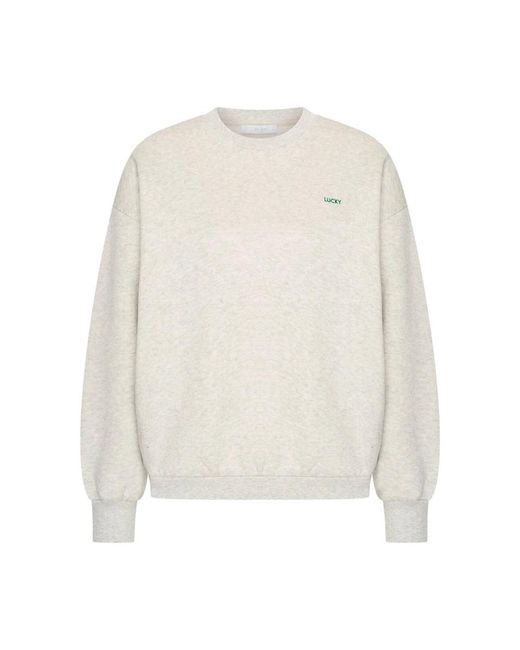 By-Bar Bibi Clover Sweater in het White