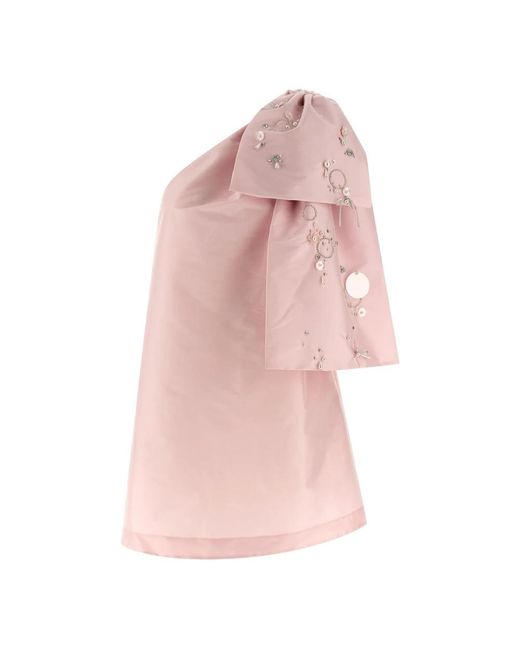 BERNADETTE Pink Short Dresses