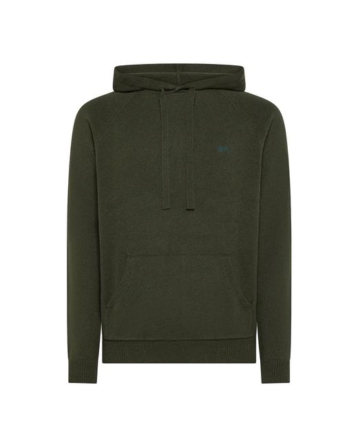 Sun 68 Green Hoodies for men
