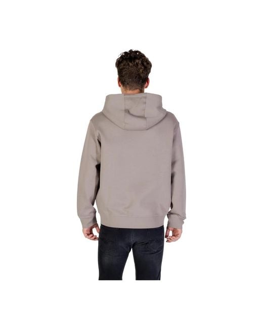 ARMANI EXCHANGE Gray Zip-Throughs for men