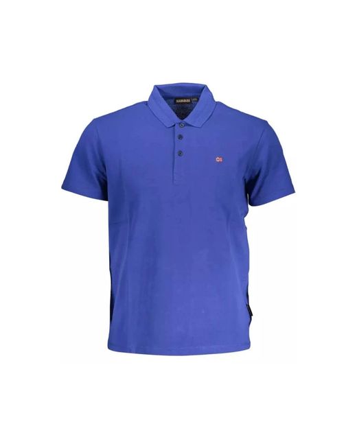 Polo Shirts di Napapijri in Blue da Uomo