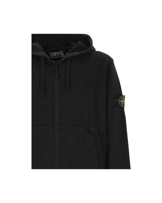 Stone Island Black Zip-Throughs for men