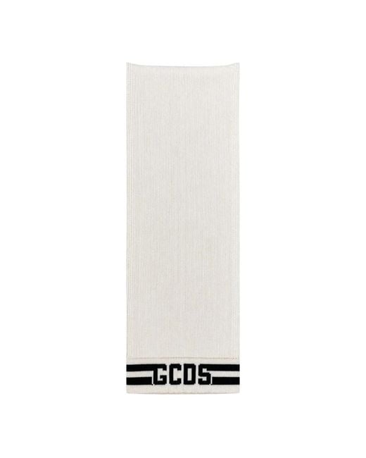 Gcds White Winter Scarves