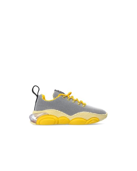 Moschino Bubble Teddy Sneakers in Yellow für Herren