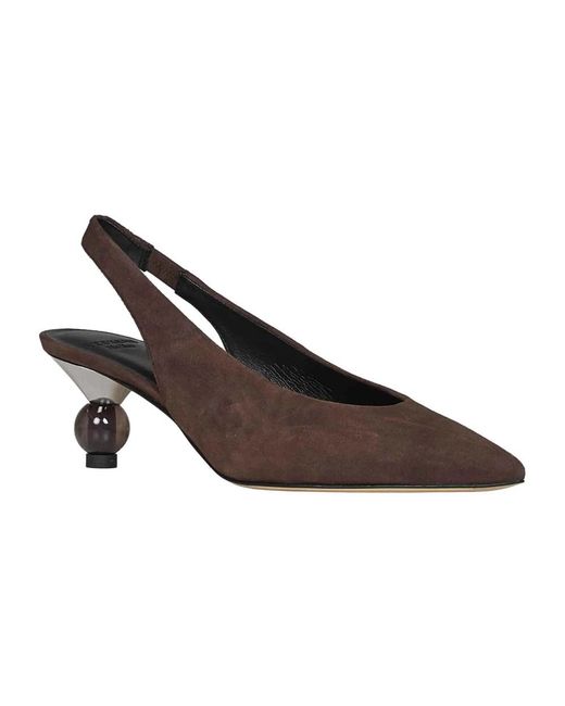 Weekend by Maxmara Orma Slingback Pomp in het Brown
