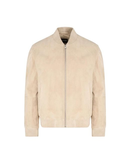 HUGO Natural Bomber Jackets for men