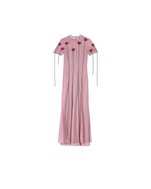 Moschino Abito Papaveri in het Pink