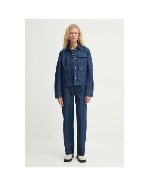 Denim Jackets Theory de color Blue