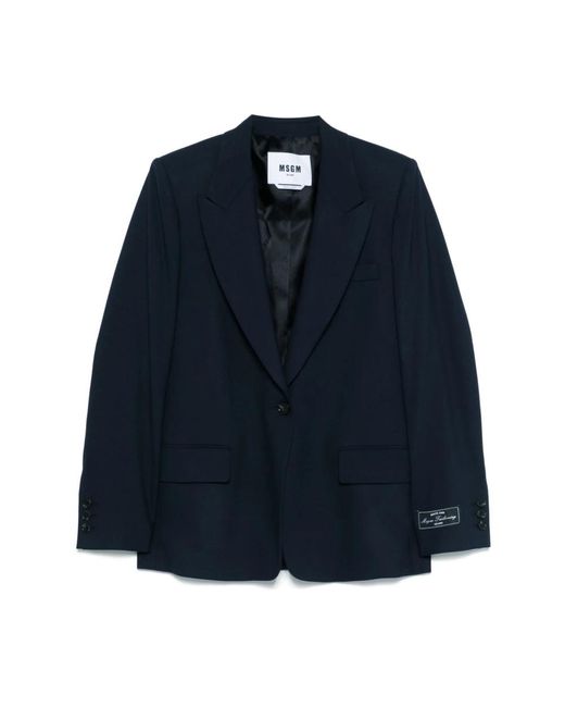 Blazers MSGM de color Blue