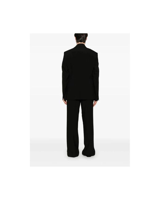 Ann Demeulemeester Black Blazers for men