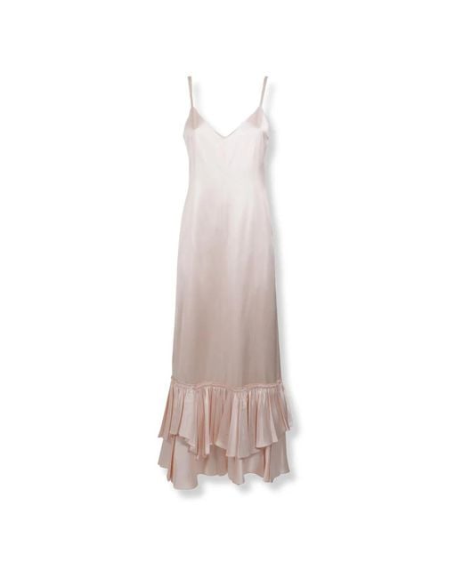 Jil Sander Pink Maxi Dresses