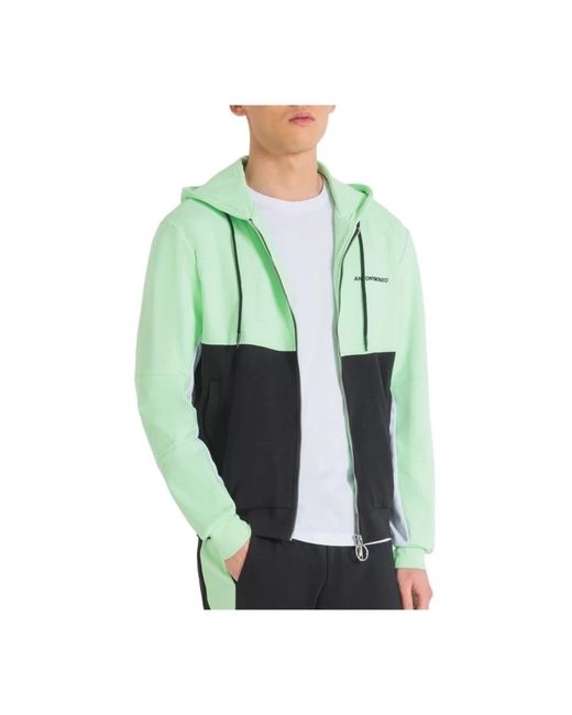 Sweatshirts & hoodies > zip-throughs Antony Morato pour homme en coloris Green
