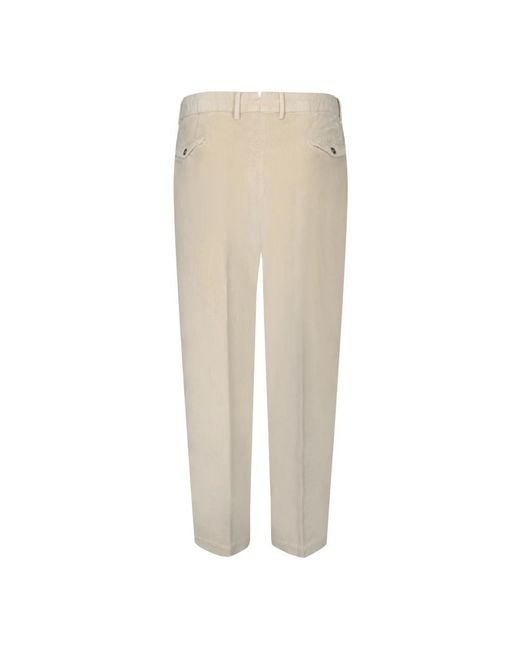 Dell'Oglio Natural Suit Trousers for men