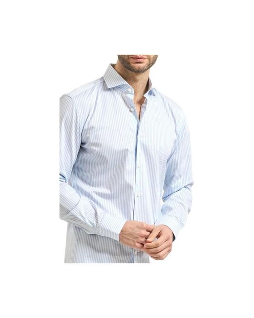 Boss Blue Formal Shirts for men