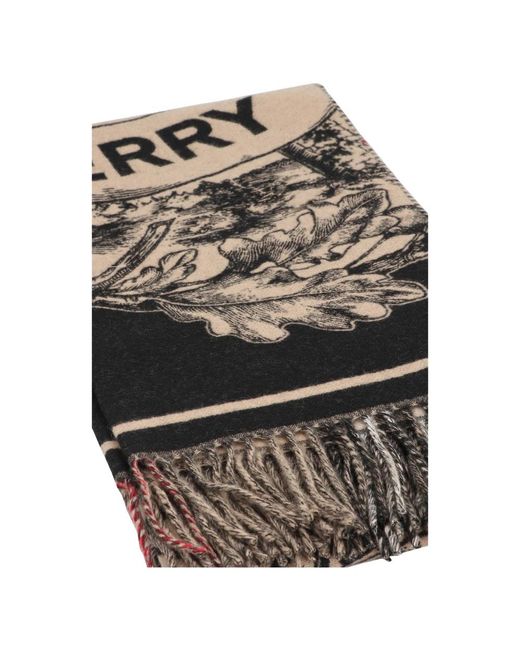 Burberry Natural Winter Scarves for men