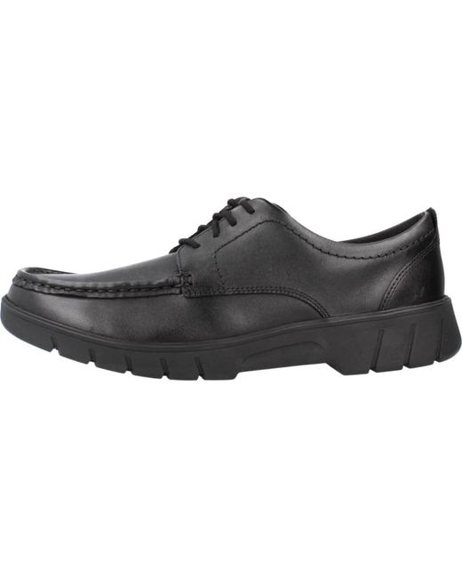 Zapatos con cordones branch Clarks de color Black