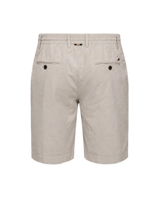 Mason's Gray Casual Shorts for men