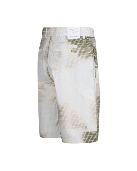 Shorts > casual shorts Calvin Klein pour homme en coloris Gray