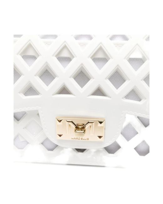 Marc Ellis White Flat Basket