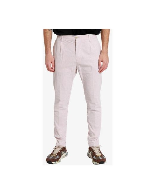 Chinos Cruna de hombre de color Pink